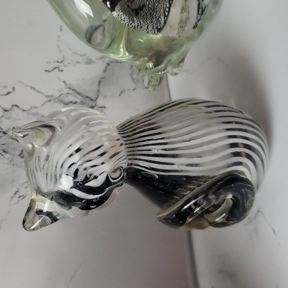 Cat & Fish Paperweights - Picture 2 of 9
